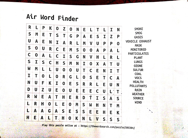 Air Word finder
